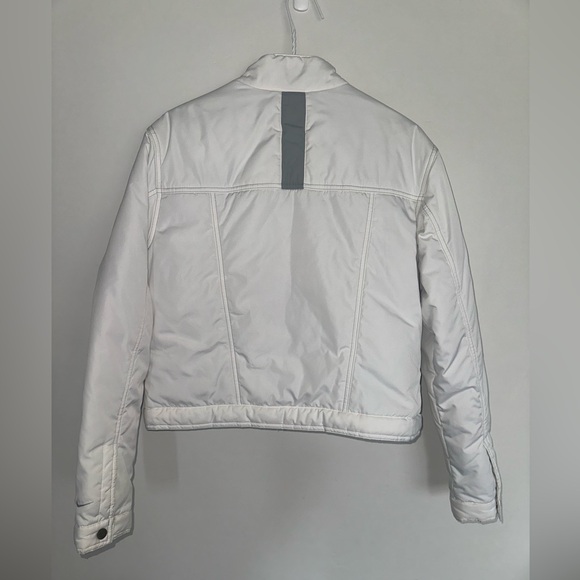 Nike‎ Button Up White Puff Jacket- Girls 12-14 & Women’s Size Xs-S - Picture 6 of 6